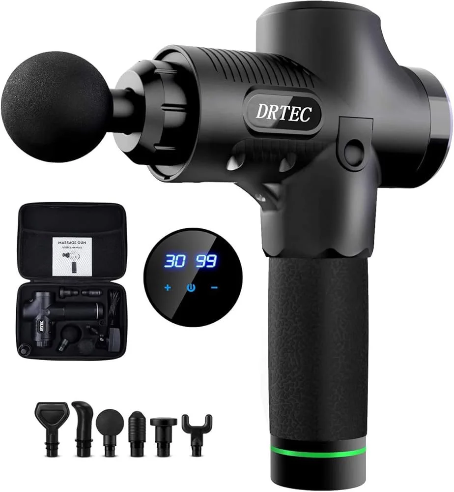 6 HEAD MASSAGE GUN - Image 1