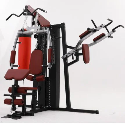 Integrated Multi Gym Machine With Boxing Punching Bag