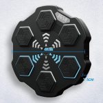 Smart Music Boxing Equipment - Wall Mounted Punching Pads With LED Light, Electronic Boxing Target With Bluetooth Music (/45cm)