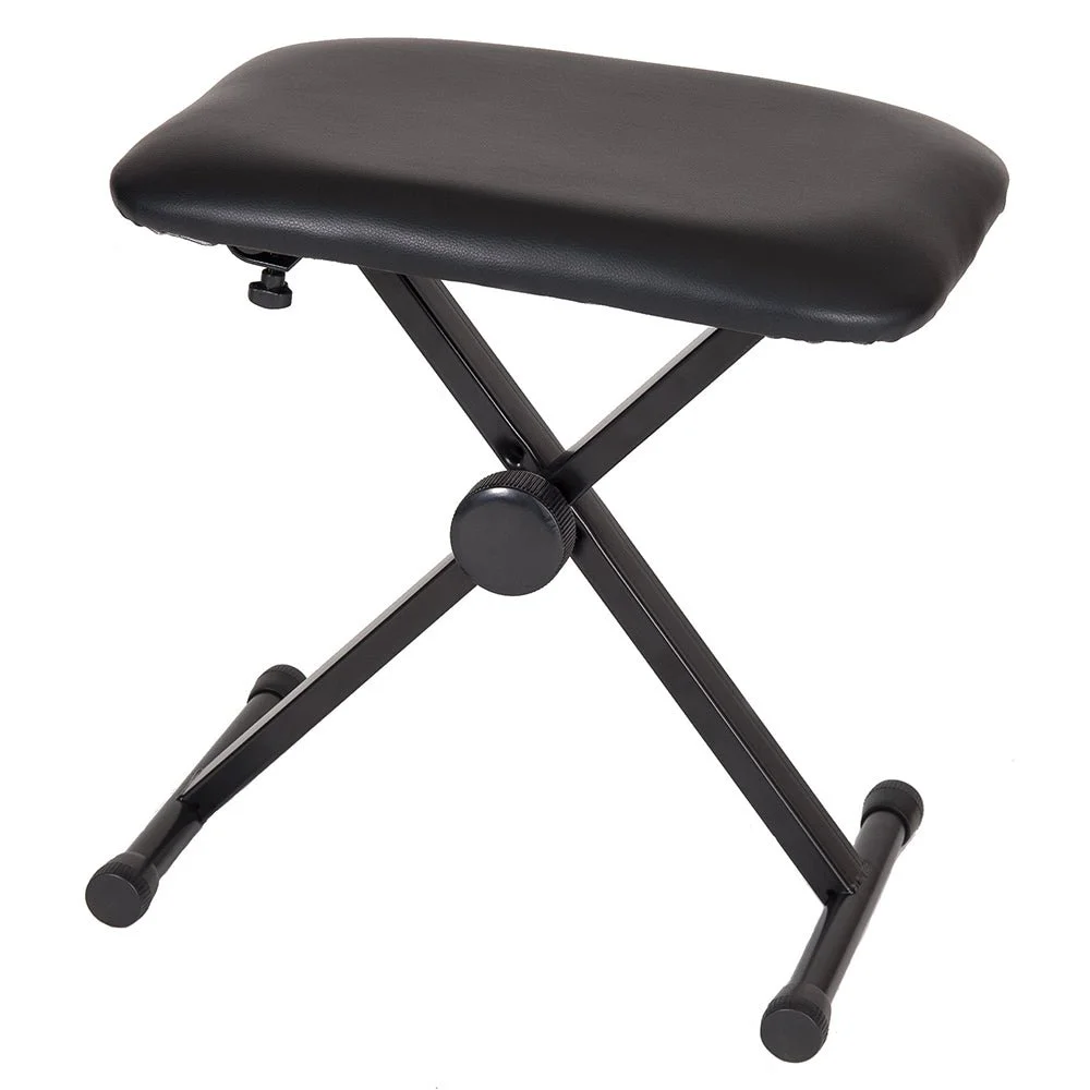 Adjustable & Portable Piano Keyboard Stool Bench - Image 1