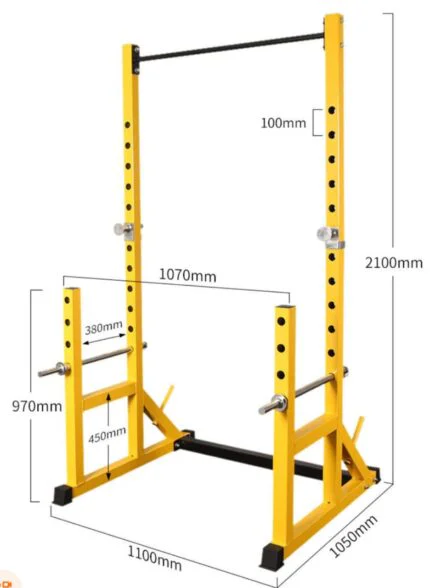 Half Power Cage Rack