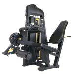 Seated Leg Extension/ Seated Leg Curl Combo - Selectorized Leg Machine - Simple Adjustments