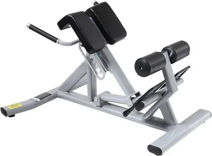 Roman Chair Back Extension Machine, Adjustable Hyperextension Bench - Hamstring Back Exercise Equipment