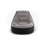 INFLATABLE DELUXE LOUNGE LOUNGER CHAIR WITH OTTOMAN FOOT STOOL SEAT RELAX COUCH - Image 4