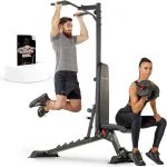Adjustable Dumbbell Weight Bench with  Pull up & Dip Station | 7in1 multifunctional Weight Station