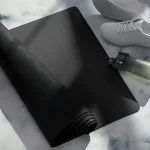 heavy Duty Commercial Water Prove Black Yoga Training Exercise Gym Mat - Image 2