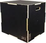 24" × 20" × 16" Plyo Box, 3-in-1 Foam Plyometric Jump Box, Box Jump for for Home Gym Training Fitness Workout Exercise