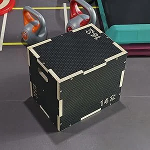 24" × 20" × 16" Plyo Box, 3-in-1 Foam Plyometric Jump Box, Box Jump for for Home Gym Training Fitness Workout Exercise - Image 3