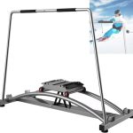 Commercial Indoor Simulated Ski Machine Simulated Ski Club Two-Track Ski Group Training Aerobic Fitness Swing Snow Paddle Suitable for Indoor