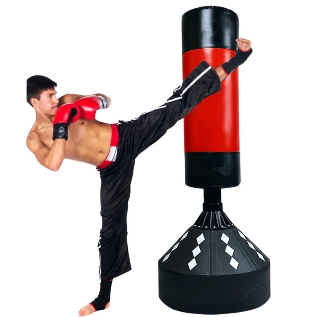 2025/10/1000820554.jpg Boxing Bags 175cm Freestanding Punching Bags for Boxing or Kickboxing, MMA, Fitness Equipment, Heavy Duty Boxing Bags - Image 1