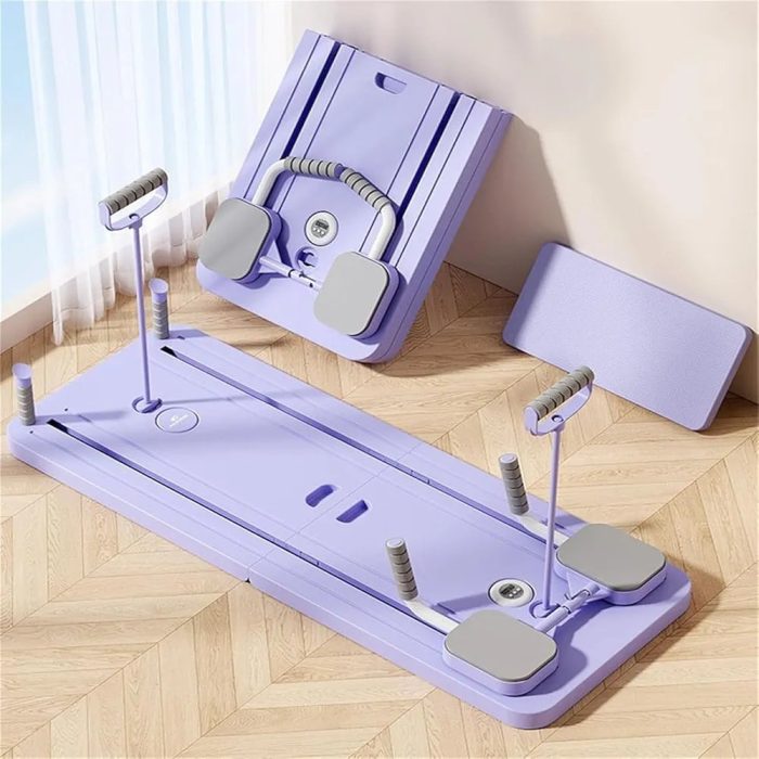 Pilates Board,Foldable Pilates Reformer Board ,Pilates Reformer Board, 8 in 1 Multifunctional Pilates Reformer Set Board, Home Workout, Core Training & Abdominal Exercise - Image 7